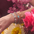 Rosé Heartstring | Crystal Macrame Bracelet
